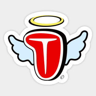 Angel Steak Comics Sticker